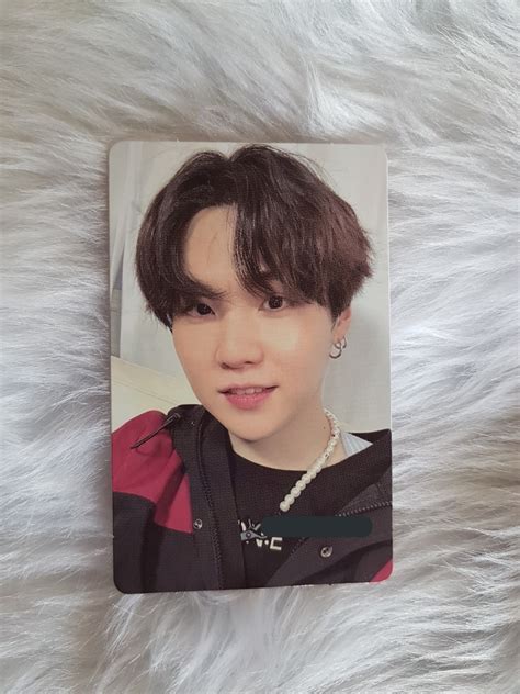 Wts Lfb Bts Suga Yoongi Map Of The Soul On E Blu Ray Photocard Onhand