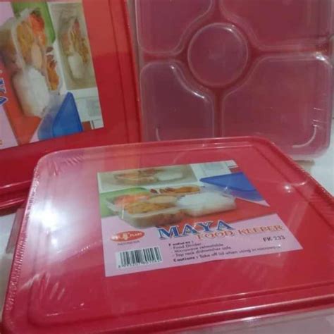 Promo Jual Lunch Box Sekat Maya Food Keeper Box Catering Kotak