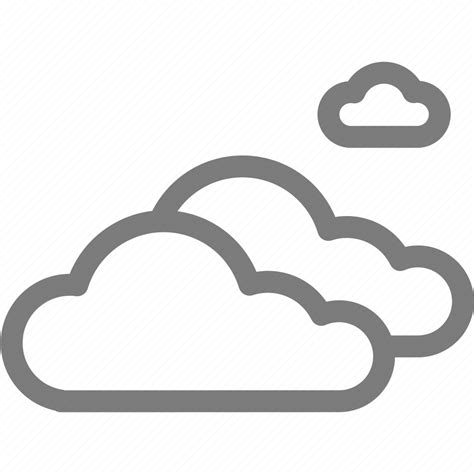 Cloud Cloudy Sky Weather Icon Download On Iconfinder