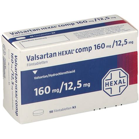 Valsartan Hexal Comp Mg Mg St Mit Dem E Rezept Kaufen