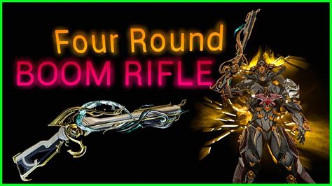 Warframe Sybaris Prime Incarnon Guide Big Bang Rifle Youtube