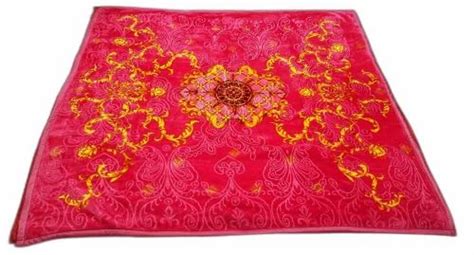 Multicolor Polyester Embossed Double Bed Mink Blanket Ultra Soft Size Xl At Rs 425 Piece In