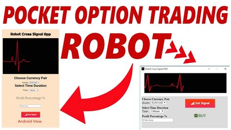 Pocket Option Trading Robot Robot Cross Signal Mobile Version Robot