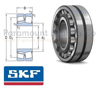 Stainless Steel 23224 CCK W33 SKF Spherical Roller Bearings For