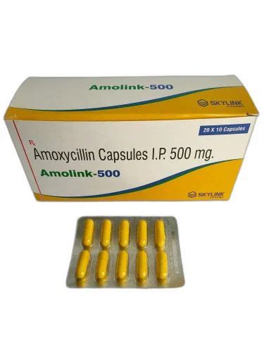 Amoxycillin Trihydrate Capsule Ip Mg At Rs Stripe