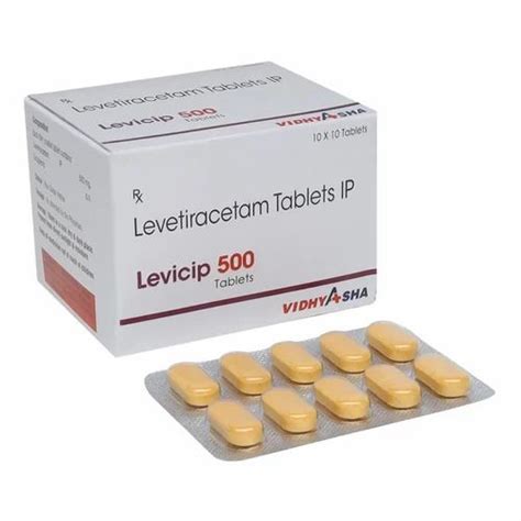 Levicip 500 Levetiracetam 500mg Tablets, 10 X10 Tablet, Prescription at ...