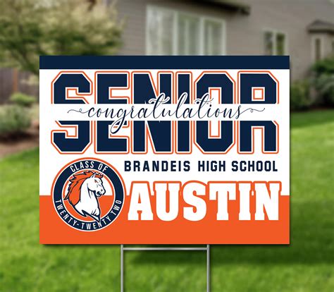 Senior Sign