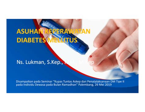 Pdf Standar Asuhan Keperawatan Diabetes Mellitus