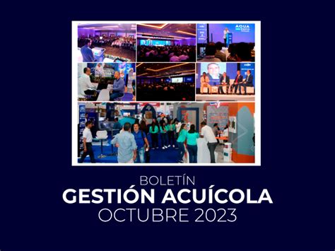 Gesti N Acu Cola Octubre C Mara Nacional De Acuacultura