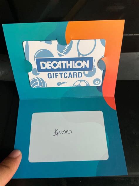 Decathlon 100 Voucher Tickets Vouchers Vouchers On Carousell