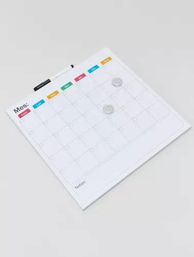 Pizarra Magnética Calendario Planificador Para Marcador en venta en