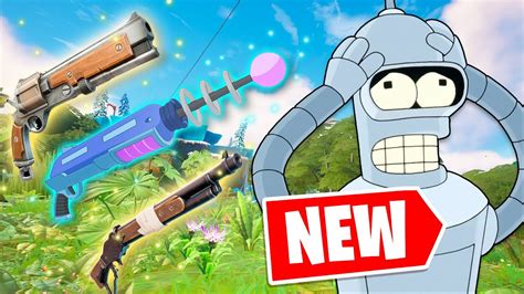 Fortnite Futurama Update New Guns Vaults New Perks New Skins And More V2520 Patch Notes