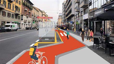 Corso Buenos Aires Diventa Un Grande Boulevard Con Pista Ciclabile