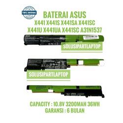 Jual Baterai Batrai Laptop ASUS X441 X441U X441N X441S X441UA X441