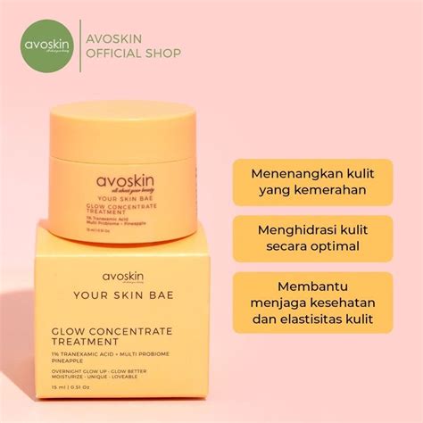 Jual Ready Avoskin Your Skin Bae Glow Concentrate Treatment