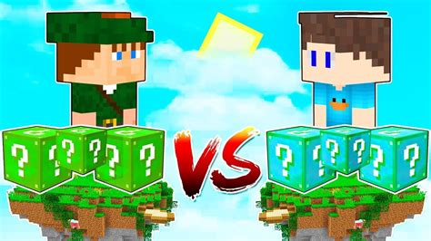 Ilha De Lucky Block Do Robin Hood Vs Ilha Da Lucky Block Do Beto Gamer