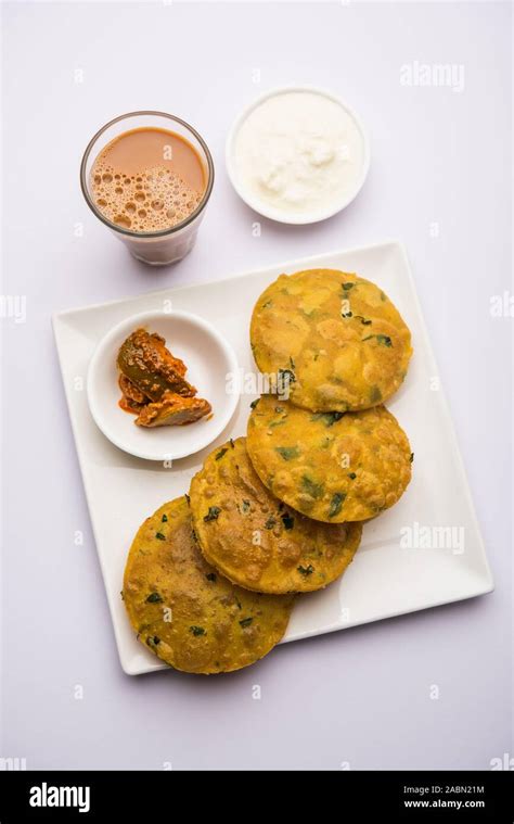 Methi Poori Or Puri Made Using Fresh Fenugreek Leaves Missed With Wheat