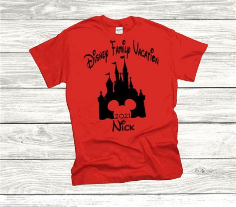 Disney Family Vacation T-shirt, Disney Shirt, Family Shirt, Custom ...