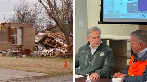 Por los tornados el Gobernador Greg Abbott declaró zona de desastre