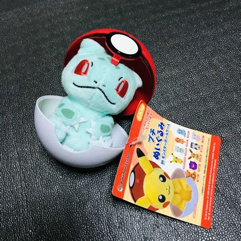 フシギダネ ポケモンセンター 限定 ポケモン プチぬいぐるみ In モンスターボールケース マスコット Pokemonコミック、アニメグッズ