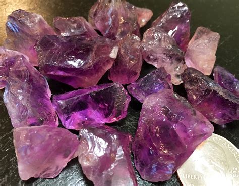 Raw Amethyst Crystal Small 05 Aa Grade From Brazil Crystals