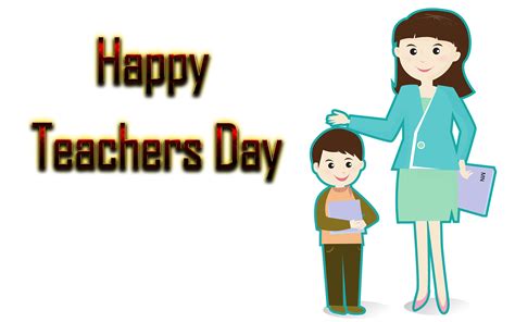 Teachers Day Card PNG