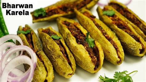 Bharwa Karela Recipe Bitter Gourd Recipe Stuffed Karela Recipe