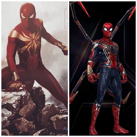 Mcu Iron Spider Concept Art