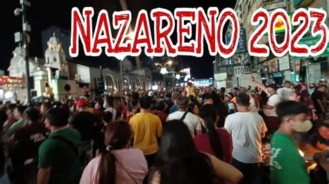 Nazareno Quiapo Church Pista Ng Poong Itim Na Nazareno January