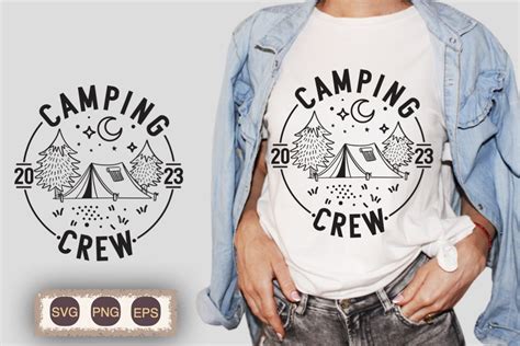 Camping Crew Graphic By Millionair Designs Creative Fabrica