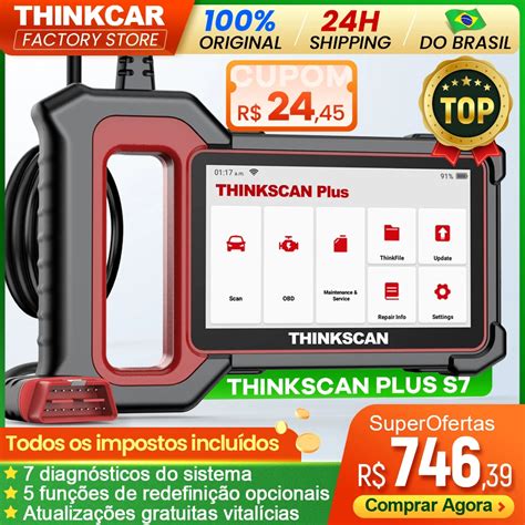 Thinkcar Thinkscan S S S Obd Scanner Ferramentas De Diagn Stico Do