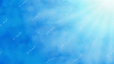 Premium Vector | Light blue sky illustration wallpaper background