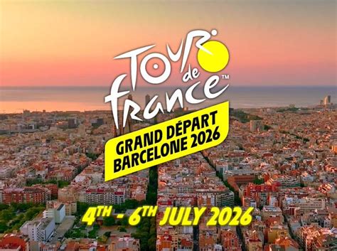 El Tour de Francia de 2026 arrancará desde Barcelona con tres etapas