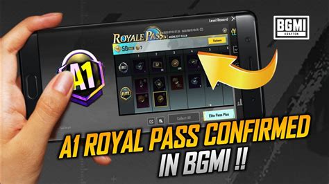 Bgmi A Royal Pass Confirmed Free Upgradable Weapon Skin In Bgmi A