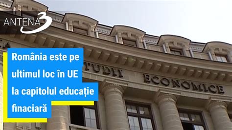 România este pe ultimul loc în UE la capitolul educație finaciară YouTube