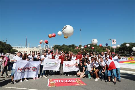 Dia do Trabalhador é dia de luta SIEMACO SP participa de evento das