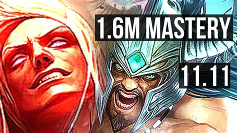 VLADIMIR Vs TRYNDAMERE TOP 6 0 5 1 6M Mastery 1000 Games KR