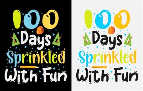 Premium Vector 100th Days Of School T Shirt Hundred Days T Shirt