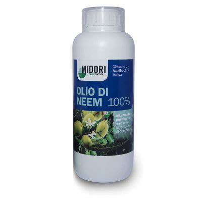 Olio Di Neem Insetticida Naturale Linea Bio Lt Midori