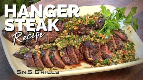 Grilled Hanger Steak Recipe How To Cook Hanger Steak On The Bbq Hanger Steak Steak Cooking