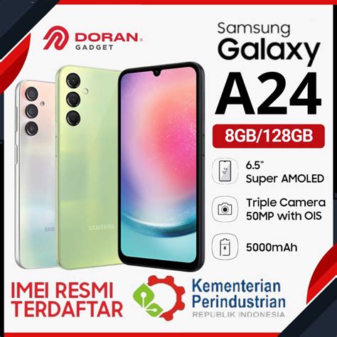 Jual Samsung Galaxy A24 4g Lte 8128gb 8gb 128gb Include Adapter Garansi Resmi Sein Shopee