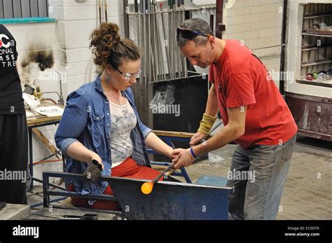 Glass Blowing Demonstration At National Glass Centre Liberty Way