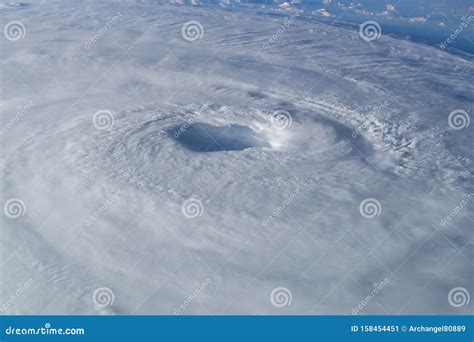 Big Tornado from Space. Elements of this Image Were Furnished by NASA Stock Illustration ...