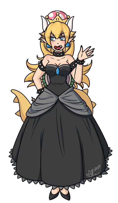 Bowsette By Dyslexiah On Deviantart