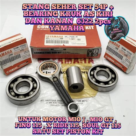 Jual STANG SEHER 54P BEARING KRUK AS KIRI KANAN 63 22 6305 ASLI