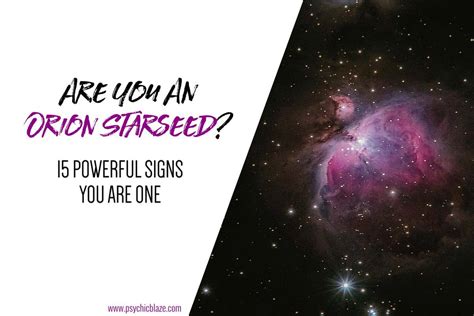 Are You An Orion Starseed? 15 Powerful Signs That'll Tell