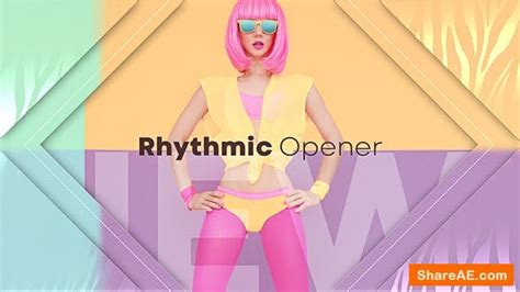 Videohive Rhythmic Opener Free After Effects Templates