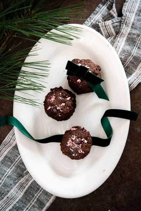 Chewy Double Chocolate Peppermint Cookies Boxwood Ave