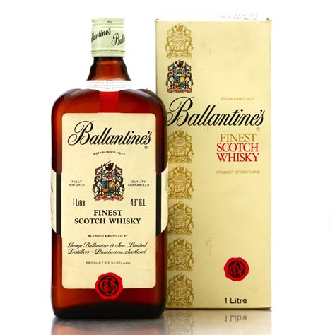 Ballantines Finest Scotch Whisky 1 Litre Whisky Auctioneer