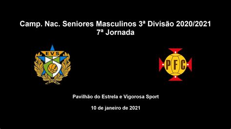 Estrela e Vigorosa Sport Padroense FC 3ª Div Sen Masc 7ª